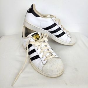 Gold Adidas Sneakers 
